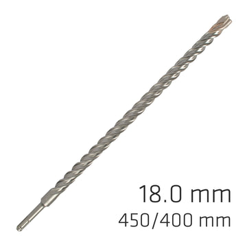Image of a Alpen Force X 18.0 X 450/400 SDS-Plus Rebar Drill Bit X4 Cutting Edges