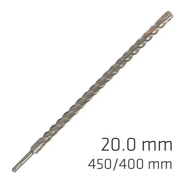 Image of a Alpen Force X 20.0 X 450/400 SDS-Plus Rebar Drill Bit X4 Cutting Edges