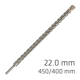 Image of a Alpen Force X 22.0 X 450/400 SDS-Plus Rebar Drill Bit X4 Cutting Edges