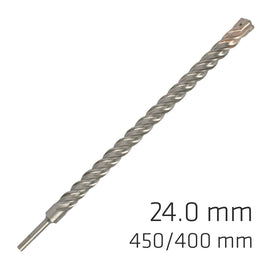 Image of a Alpen Force X 24.0 X 450/400 SDS-Plus Rebar Drill Bit X4 Cutting Edges