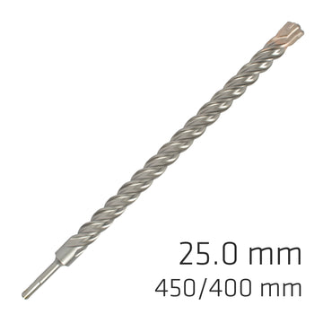 Image of a Alpen Force X 25.0 X 450/400 SDS-Plus Rebar Drill Bit X4 Cutting Edges