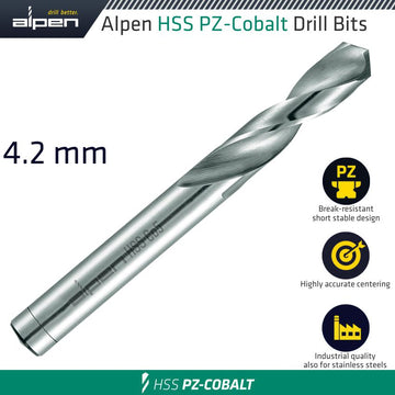 Image of a Alpen Cobalt Drill Short Bulk 4.20mm