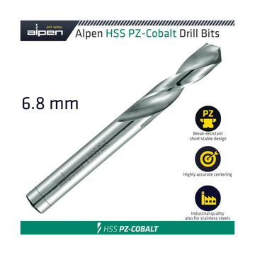 Alpen Cobalt Drill Short Bulk 6.80mm - image 01