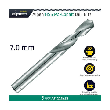 Alpen Cobalt Drill Short Bulk 7.00mm - image 01