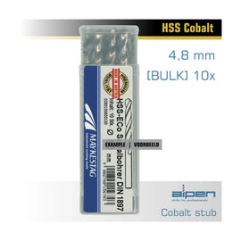 Alpen Cobalt Drill Short Bulk 4.8mm - image 01