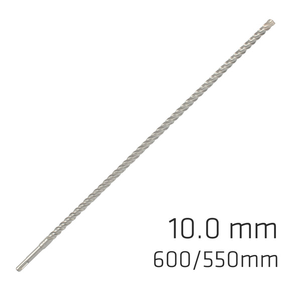 Image of a Alpen Force X 10.0 X 600/550 SDS-Plus Rebar Drill Bit X4 Cutting Edges
