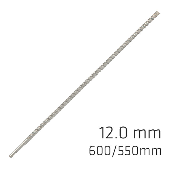 Image of a Alpen Force X 12.0 X 600/550 SDS-Plus Rebar Drill Bit X4 Cutting Edges