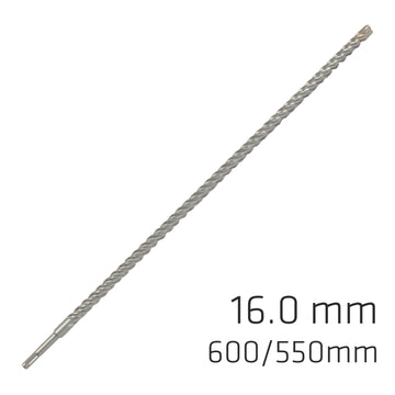 Image of a Alpen Force X 16.0 X 600/550 SDS-Plus Rebar Drill Bit X4 Cutting Edges