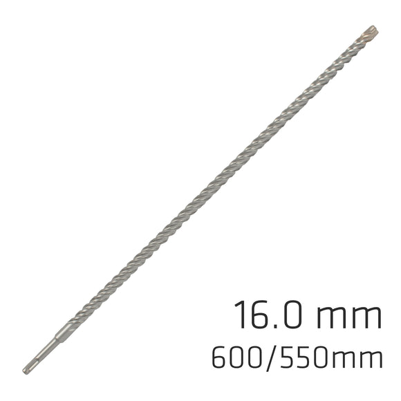 Image of a Alpen Force X 16.0 X 600/550 SDS-Plus Rebar Drill Bit X4 Cutting Edges