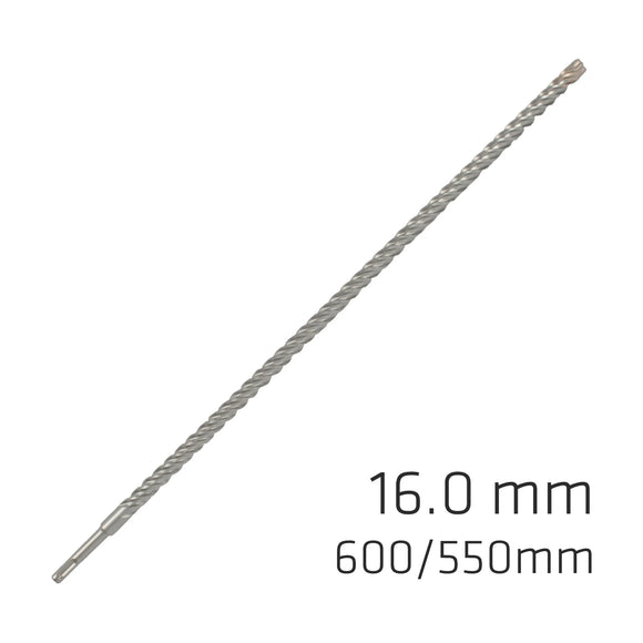 Alpen Force X 16.0 X 600/550 SDS-Plus Rebar Drill Bit X4 Cutting Edges - image 01