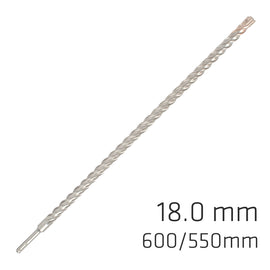 Image of a Alpen Force X 18.0 X 600/550 SDS-Plus Rebar Drill Bit X4 Cutting Edges