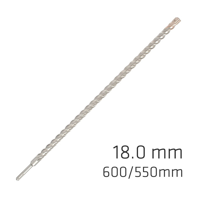 Alpen Force X 18.0 X 600/550 SDS-Plus Rebar Drill Bit X4 Cutting Edges - image 01