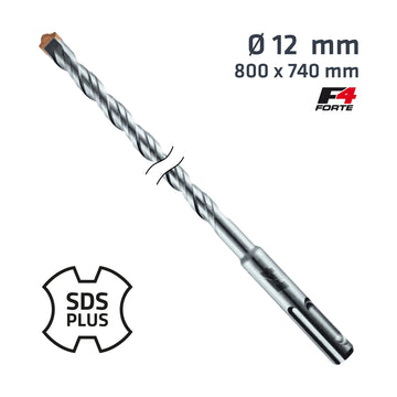 Alpen SDS Plus Hammer Bit 800 X740mm 12mm - image 01