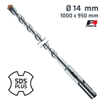 Image of a Alpen SDS Plus Hammer Bit 1000 X 950mm 14mm