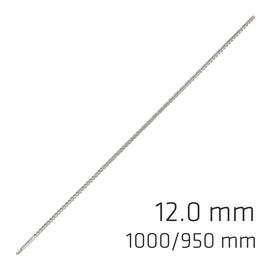 Image of a Alpen Force X 12.0 X 1000/950 SDS-Plus Rebar Drill Bit X4 Cutting Edges