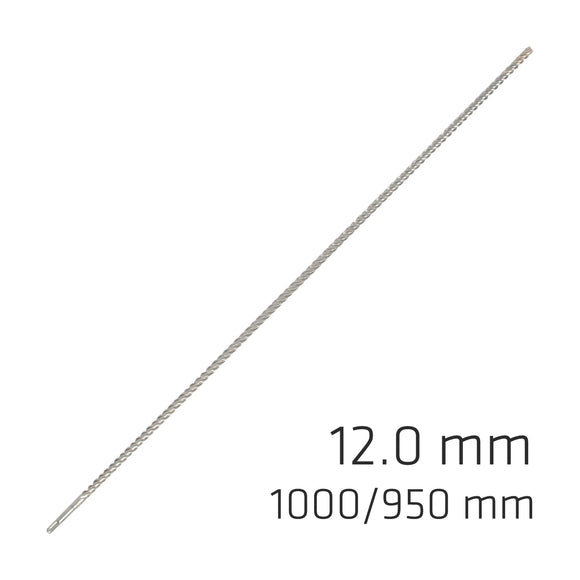 Alpen Force X 12.0 X 1000/950 SDS-Plus Rebar Drill Bit X4 Cutting Edges - image 01
