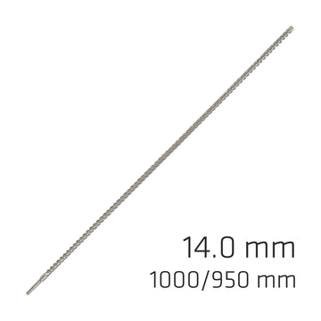 Alpen Force X 14.0 X 1000/950 SDS-Plus Rebar Drill Bit X4 Cutting Edges - image 01