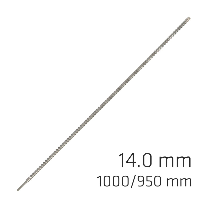 Alpen Force X 14.0 X 1000/950 SDS-Plus Rebar Drill Bit X4 Cutting Edges - image 01