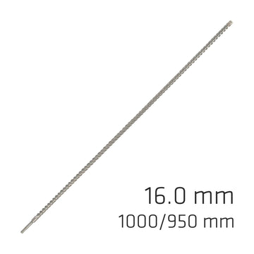 Alpen Force X 16.0 X 1000/950 SDS-Plus Rebar Drill Bit X4 Cutting Edges - image 01