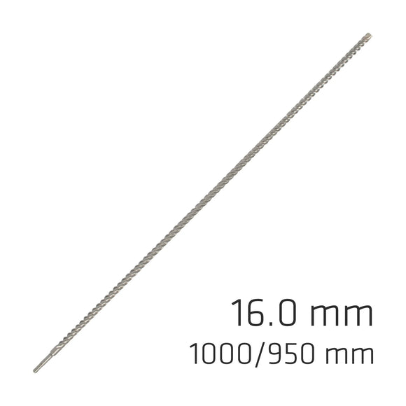 Alpen Force X 16.0 X 1000/950 SDS-Plus Rebar Drill Bit X4 Cutting Edges - image 01