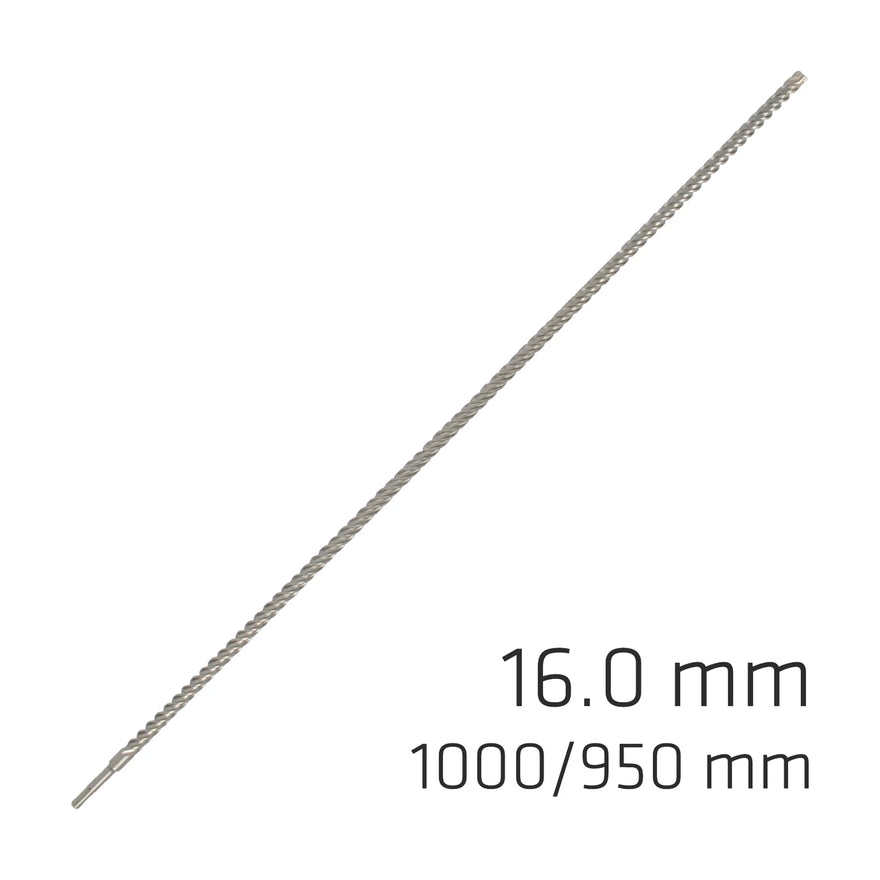 Alpen Force X 16.0 X 1000/950 SDS-Plus Rebar Drill Bit X4 Cutting Edges - image 01