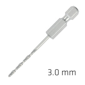 Image of a Alpen HSS Super Drill Bit Hex Shank 3mm
