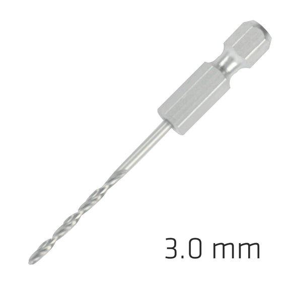 Image of a Alpen HSS Super Drill Bit Hex Shank 3mm
