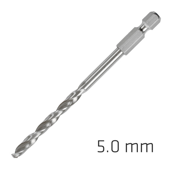 Image of a Alpen HSS Super Drill Bit Hex Shank 5mm