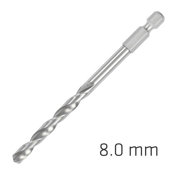 Image of a Alpen HSS Super Drill Bit Hex Shank 8mm