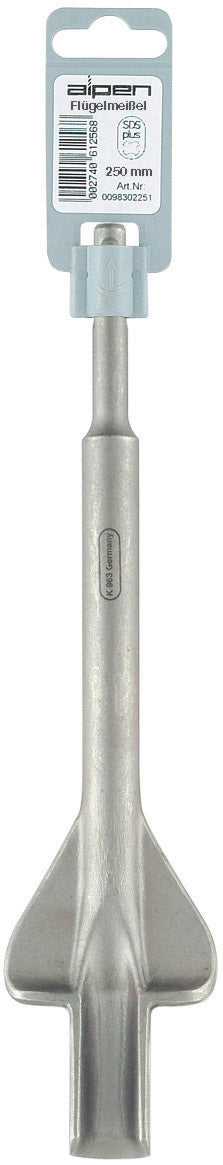 Image of a Alpen SDS Plus Winged Gouge Chisel 22X250