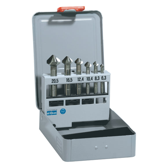 Image of a Alpen Countersink Set HSS 6 Piece