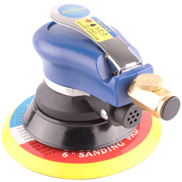 Image of an AirCraft Orbital Palm Sander 150mm Hook And Loop 2.4mm