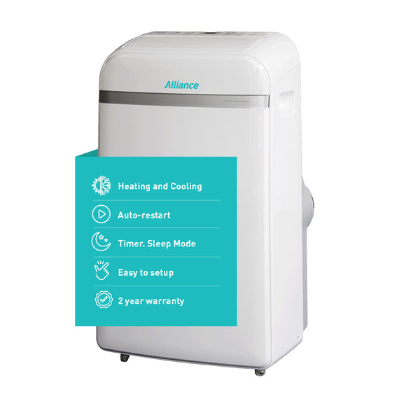 Alliance 12000 BTU Portable Air Conditioner Heating & Cooling