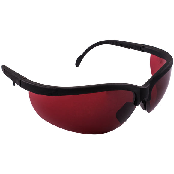 Image of a Tork Craft Safety Eyewear Glasses Red Lens