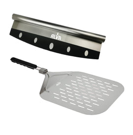 Alva-Pizza 2Pc Pizza Peel/ Pizza Cutter