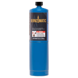 Image of a BERNZOMATIC PROPANE HAND TORCH CYLINDER 400GRAM (14.1OZ) TX9 (74986)