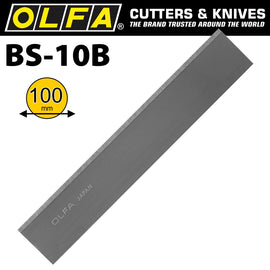 Image of a Olfa Scraper Blades X10 For Bsr200 & Bsr300 100mmx0.5mm