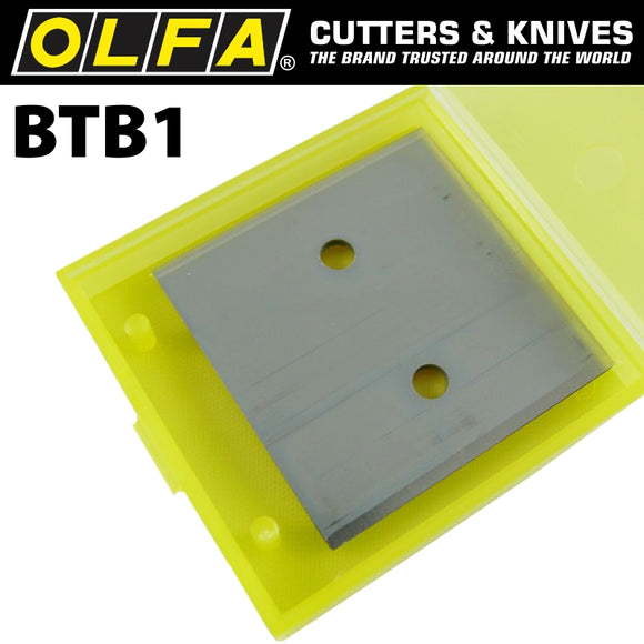 Image of a Olfa Spare Btc Scraper Blades 43mm