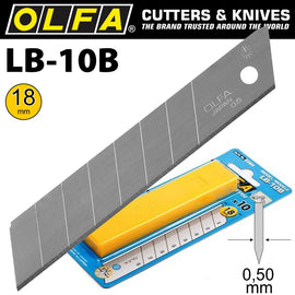 Image of a Olfa Blades Lb-10B 10/Pack 18mm