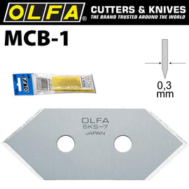 Image of a Olfa Blades MCB-1 5/Pack 20mm