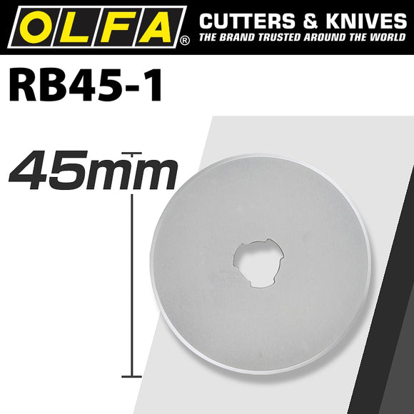 Image of a Olfa Blades Rotary Rb45-1 1/Pack 45mm