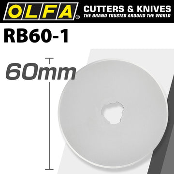 Image of a Olfa Blades Rotary Rb60-1 1/Pack 60mm