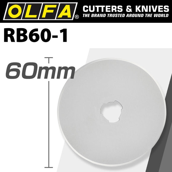 Image of a Olfa Blades Rotary Rb60-1 1/Pack 60mm
