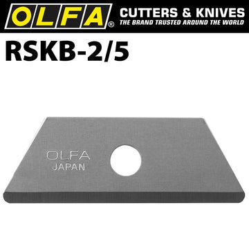 Image of a Olfa Blades For SK6 Utc1 5/Pk 17.5mm Rounded Tip Blade SK4