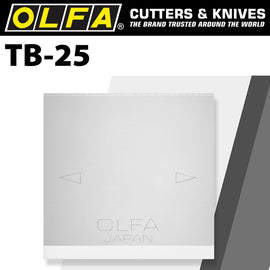 Image of a Olfa Spare Scraper Blades For T25