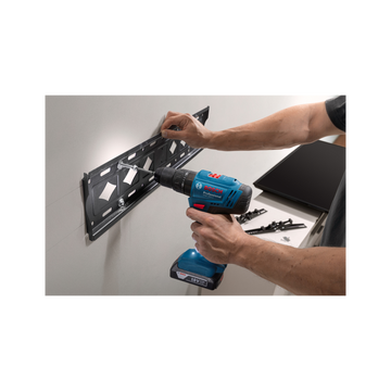 Bosch Cordless Impact Drill GSB 183-LI incl 2x2.0Ah Batteries - 0