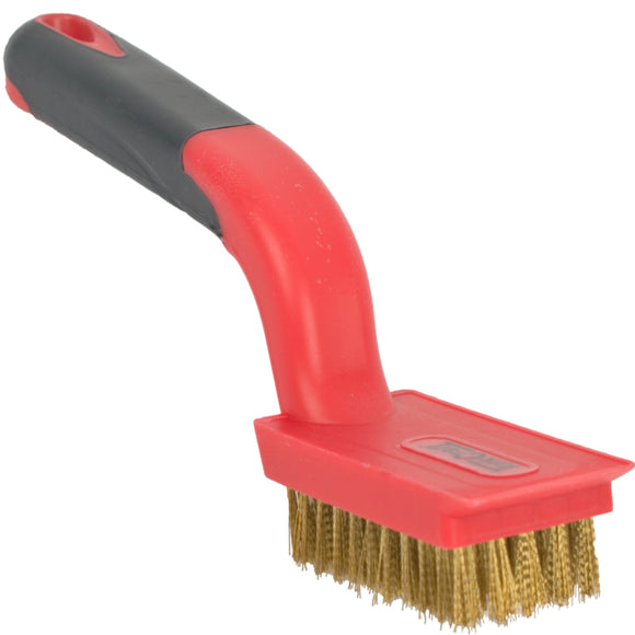 Image of a Tork Craft Soft Grip Wide Brass Stripper Brush 5 X 11 Row TCW
