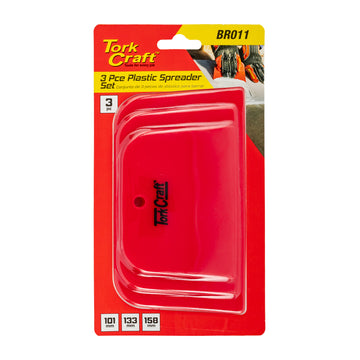 Image of a Tork Craft 3pc Plastic Spreader Set 100,133,158mm