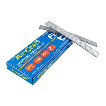 Image of an AirCraft Brad Nail 18G 15mm Pack of 5000 for AT0001