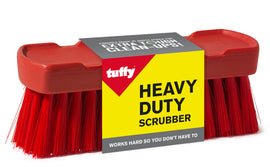 image of Tuffy Hygiene Brush Hard 175mm Red 12 Pack